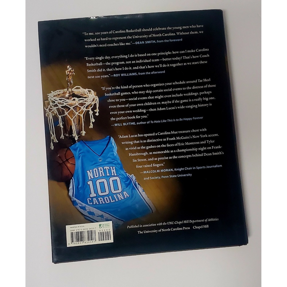 Carolina Basketball A Century of Excellence Book UNC Press Lucas/Smith/Williams - Picture 4 of 10